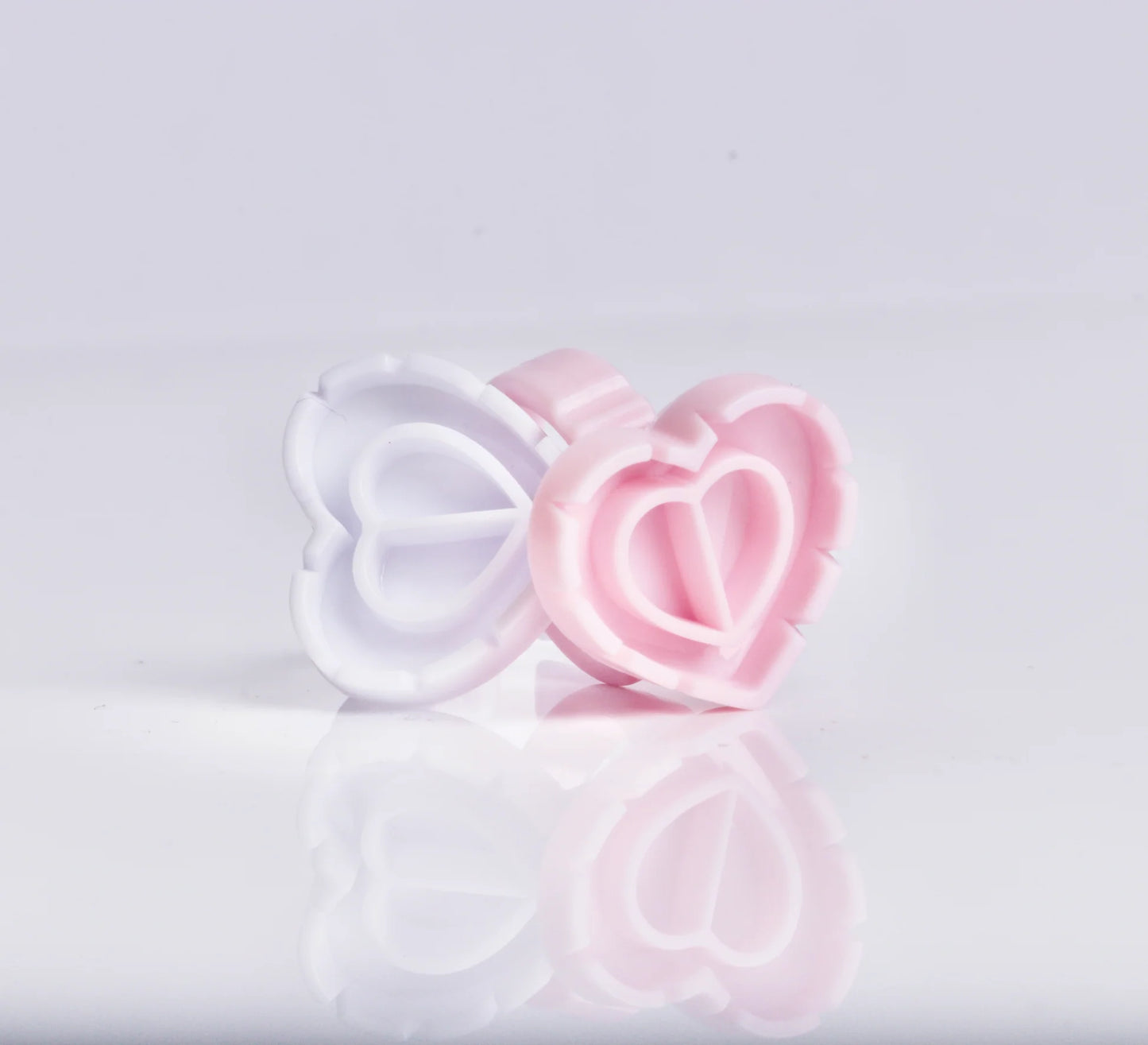 Heart Glue Rings